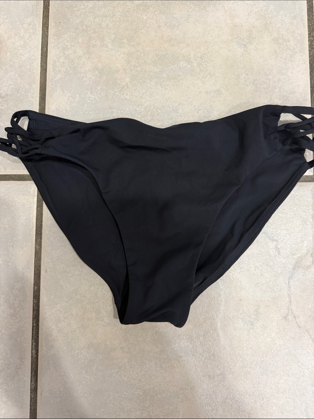 Black Strappy Bikini Bottom lululemon size small